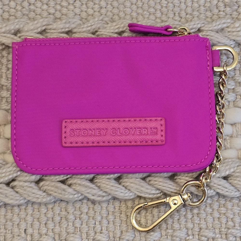 Fuchsia Keychain Wallet - Picture 4 of 6